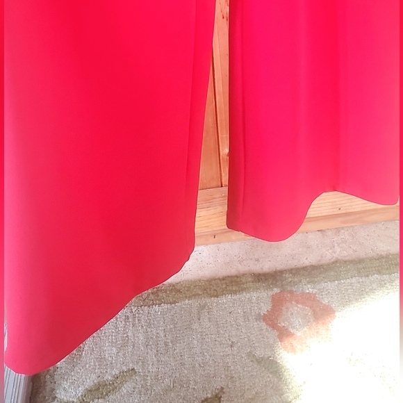 Crystal Sky Red Spaghetti Strap Jumpsuit Size Medium - Picture 11 of 13